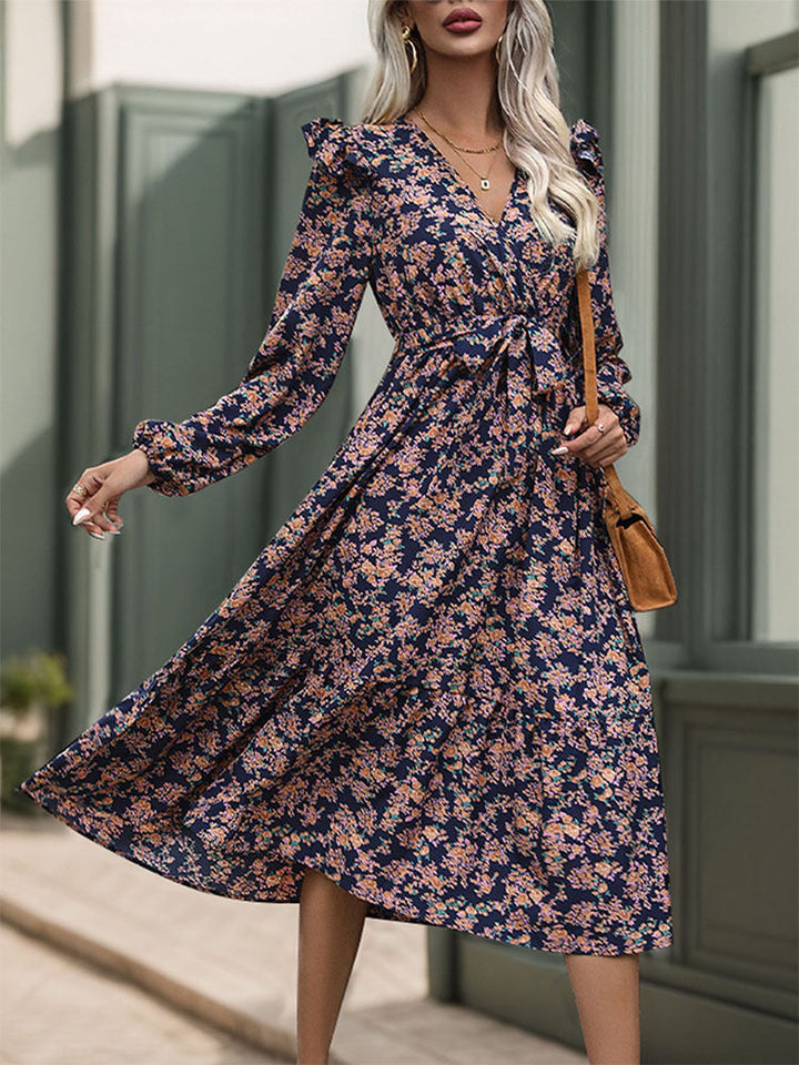 Amelia - Floral Midi Dress