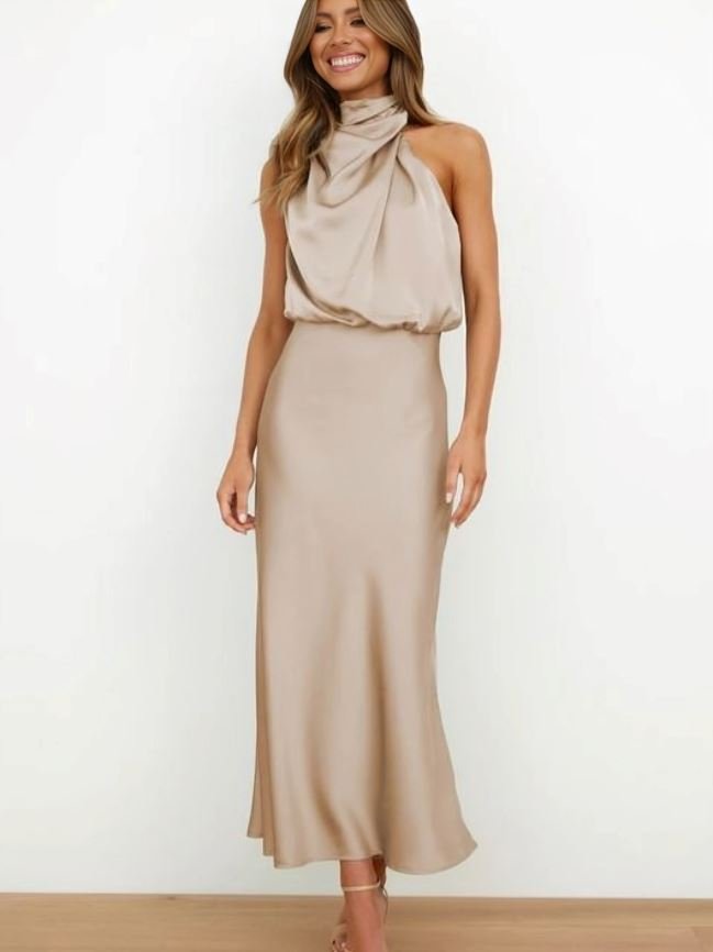 Hannah | Elegant Silk Dress